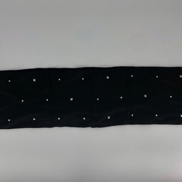 Karl Lagerfeld Women Infinity Black Winter Scarf - Picture 6 of 6